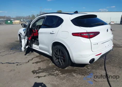 2020 Alfa Romeo Stelvio Sport Rwd из США, поврежденный, VIN ZASPAJAN8L7C92673